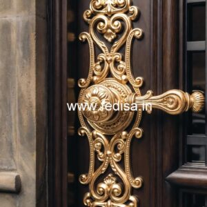 Decorative Brass Door Locks for Grand Entrances No-3373