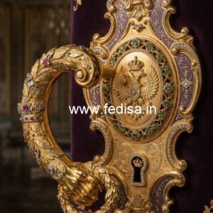 Stylish Brass Door Accessories for Luxury Decor No-3376