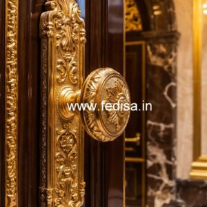 Modern Brass Hardware for Premium Entry Doors No-3431