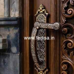 Elegant Brass Door Lock Designs No-3582
