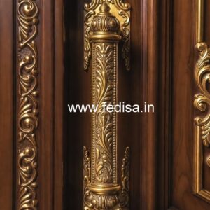 Elegant Brass Main Door Styling No-3764
