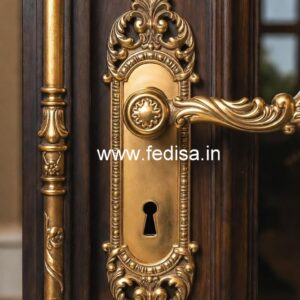 Elegant Brass Entry Hardware Ideas No-3824