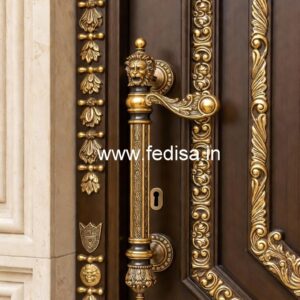 Elegant Brass Hardware Decor Ideas No-3896