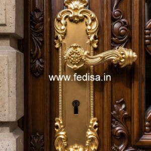 Brass Door Hardware Designs for Luxury Apartments No-4016