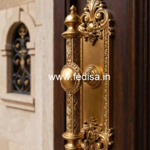 Premium Brass Pull Handles for Front Doors No-4035