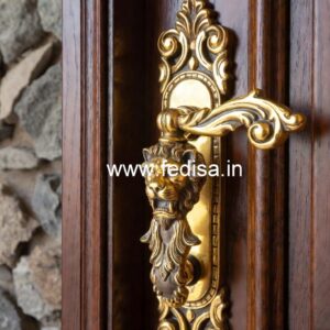 Decorative Brass Door Accessories for Modern Villas No-4120