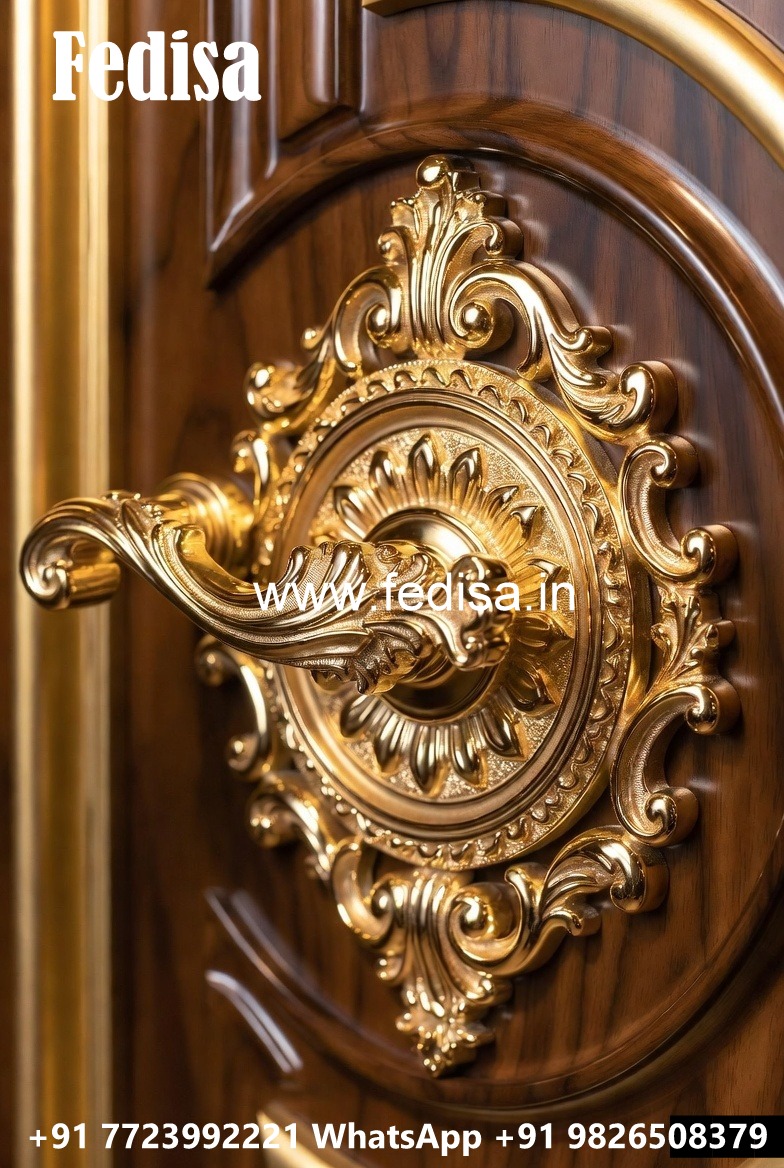 Premium Brass Locks for Elegant Entrances No-4147