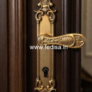 Luxury Brass Main Door Locks for Villas No-4165