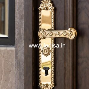 Stylish Brass Hardware for Modern Entryways No-4166
