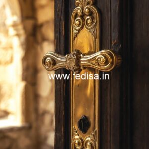 Elegant Brass Door Hardware Collection Ideas No-4169