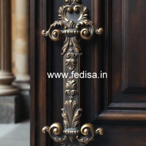 Handmade Brass Pulls for Premium Main Doors No-4252