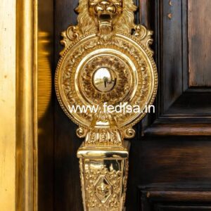 Handmade Brass Locks and Handles for Elegant Homes No-4294