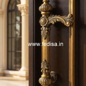 Brass Handles for Entry Doors No-4331