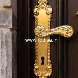 Decorative Brass Interior Pull Handles No-4581