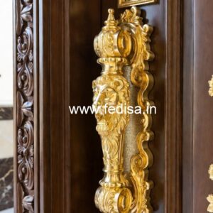 Modern Brass Main Entrance Pulls No-4592
