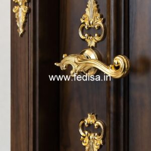 Elegant Brass Entry Hardware Ideas No-4623