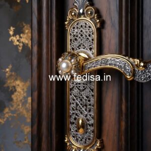 Decorative Brass Entrance Hardware No-4634