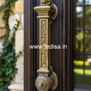 Elegant Brass Main Entrance Hardware No-4759