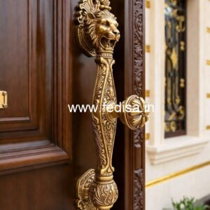 Decorative Brass Entry Pull Collections No-4762
