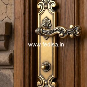 Antique Brass Door Hardware for Classic Entryways No-4799
