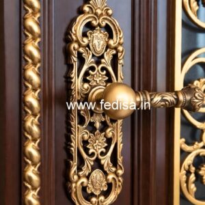 Handmade Brass Handlesets for Premium Doors No-4806