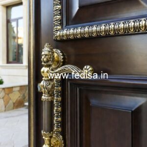 Antique Brass Door Handlesets for Classic Decor No-4874
