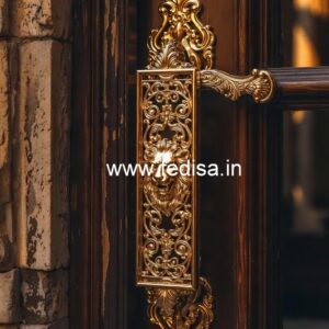 Stylish Brass Locks and Handles for Main Doors No-4992