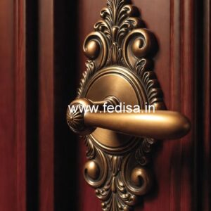 Decorative Brass Locks for Wooden Interiors No-5007
