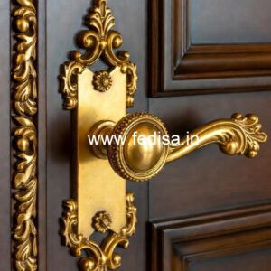 Luxury Brass Locks for Modern Wooden Doors No-5032