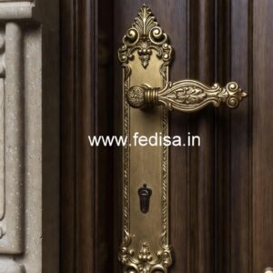 Elegant Brass Door Hardware for Stylish Spaces No-5050