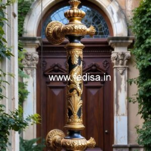 Luxury Brass Hardware Ideas for Main Doors No-5081