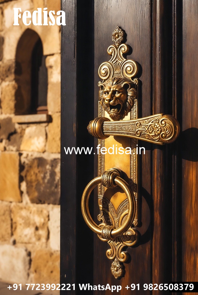 Elegant Brass Door Trends No-5266