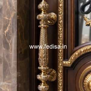 Antique Brass Pull Handle Inspirations No-5412