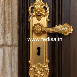 Elegant Brass Main Entrance Hardware No-5558