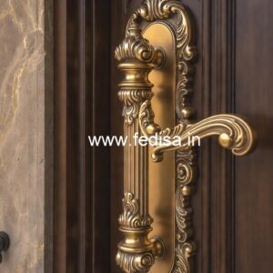 Handmade Brass Handlesets for Premium Doors No-5605