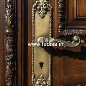 Luxury Brass Locks for Elegant Entry Doors No-5674
