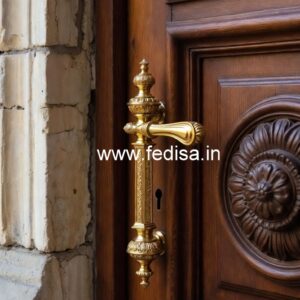 Brass Door Locks and Handles for Modern Villas No-5693