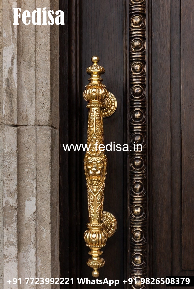Decorative Brass Locks for Elegant Entryways No-5697
