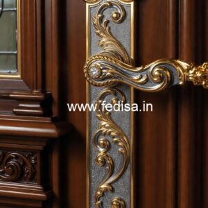 Luxury Brass Entrance Handles for Modern Homes No-5701