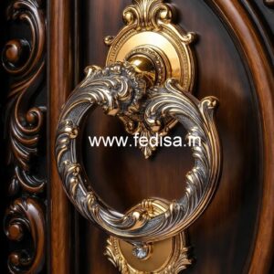 Modern Brass Locks and Handles for Entryways No-5708