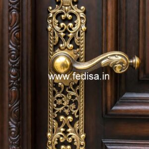 Decorative Brass Handlesets for Wooden Doors No-5725