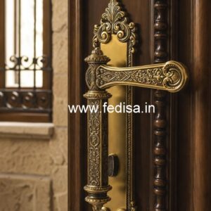 Handmade Brass Locks for Designer Entryways No-5733