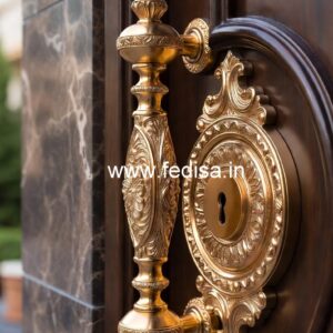 Modern Brass Door Accessories for Villas No-5758