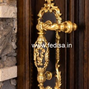 Luxury Brass Main Door Locks No-5968