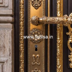 Brass Hardware for Modern Villas No-6043