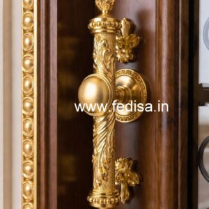 Stylish Brass Door Hardware Ideas No-6079