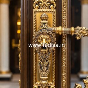 Modern Brass Door Hardware Styling No-6183