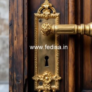 Stylish Brass Main Door Decorative Pulls No-6310
