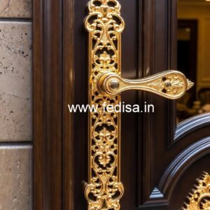 Modern Brass Locks and Handles for Home Security No-6398