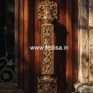 Handmade Brass Handlesets for Premium Doors No-6404